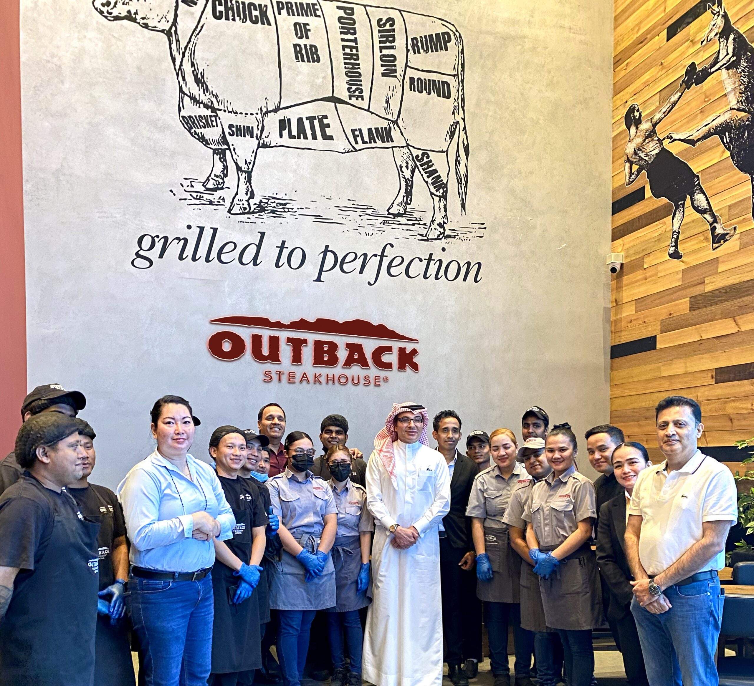 Outback Steakhouse Bin Sheikh Tower opening