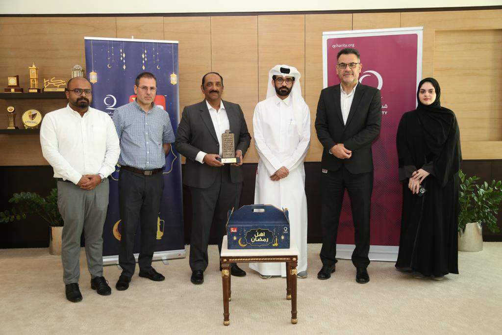 AMJ support for Qatar Charity Ramadan giveaway initiative